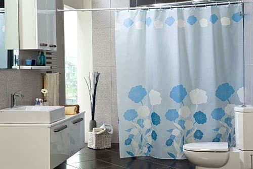 Zavesa za kadu i tuš kabinu Herbarium 180 x 200 cm