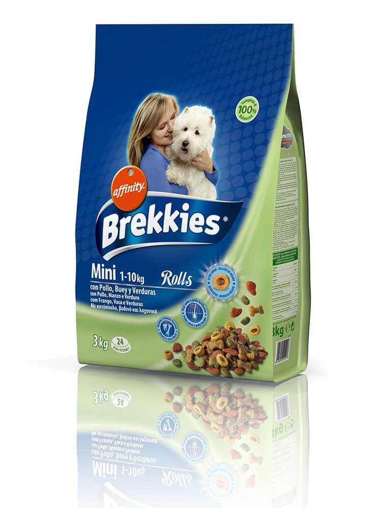 Brekkies Mini Rolls - Hrana za pse malih rasa  - pakovanje 7.5kg