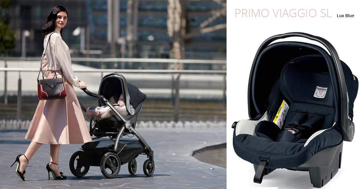 PEG PEREGO Autosedište PRIMO VIAGGIO SL 0-13kg Luxe Blue