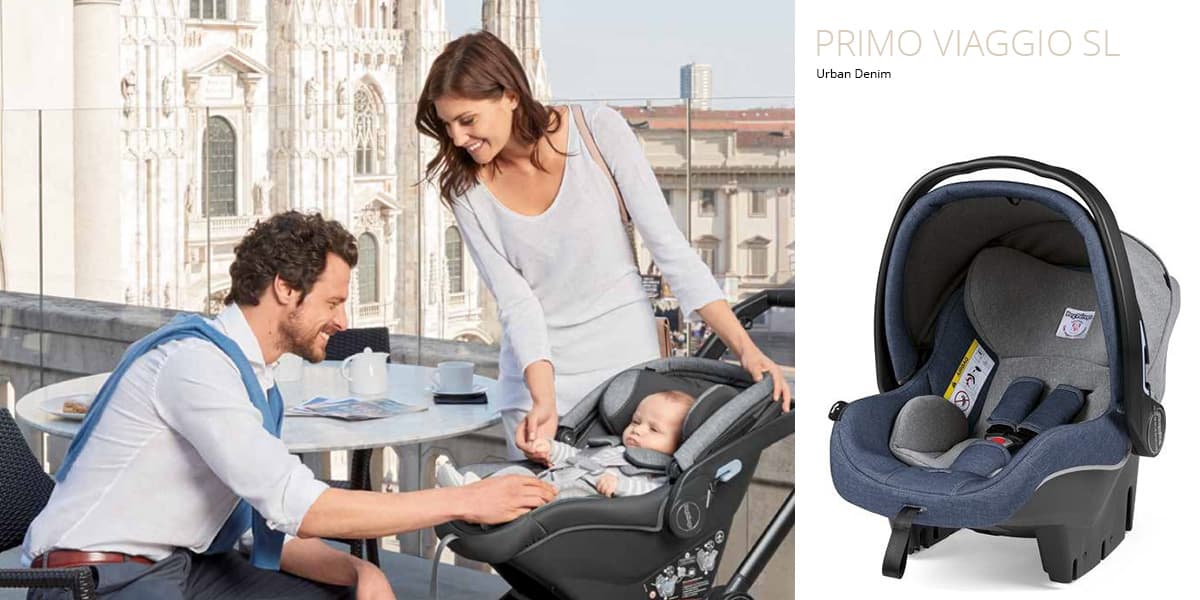 PEG PEREGO Autosedište PRIMO VIAGGIO SL 0-13kg Urban Denim