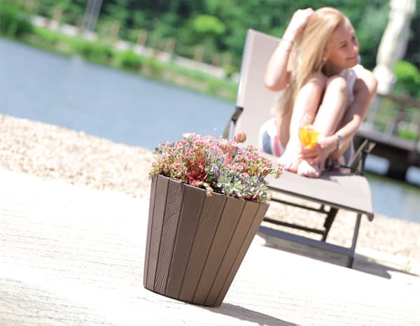 Prosperplast Saksija za cveće sa uloškom 39x37cm DBWO400-R222