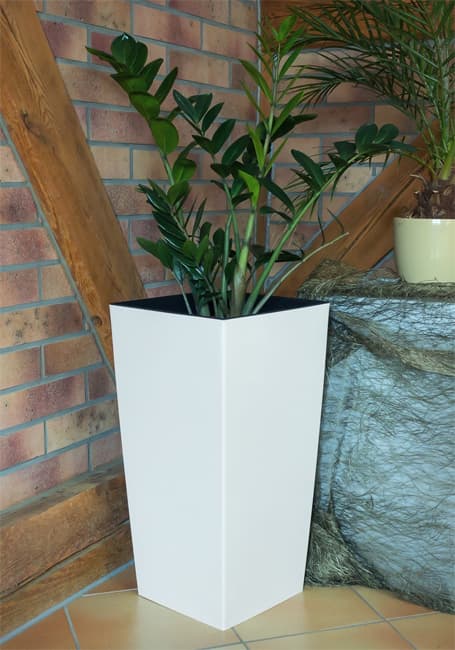 Prosperplast Saksija za cveće sa uloškom Urbi Square 61cm Bela