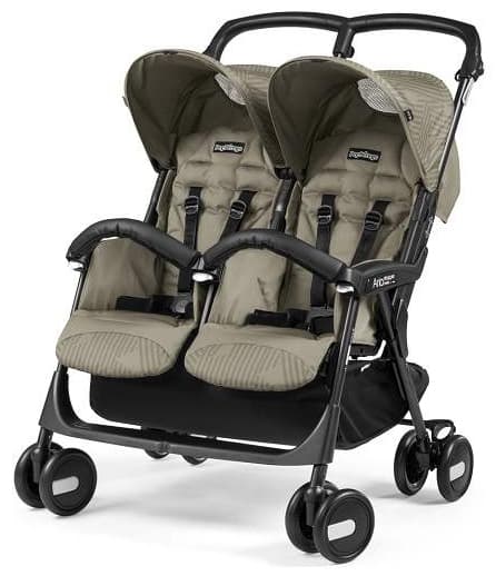 PEG PEREGO Kolica za blizance ARIA TWIN SHOPPER Class Geo Beige