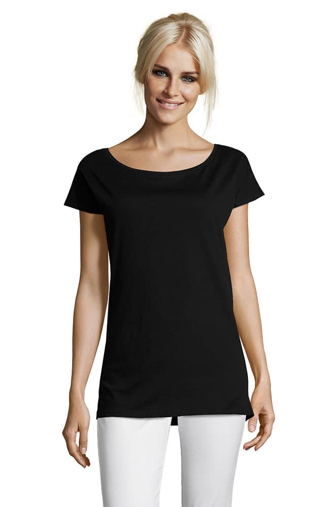 Ženska majica Marylin Black veličina M Sols 11398