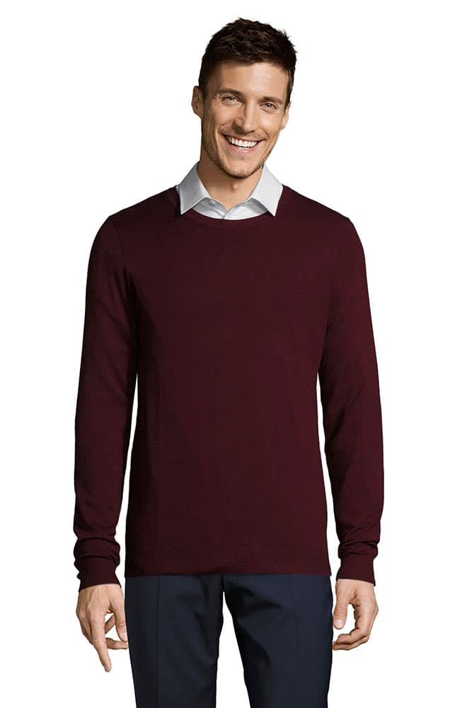 Sols Muški džemper Ginger Burgundy veličina S 01712