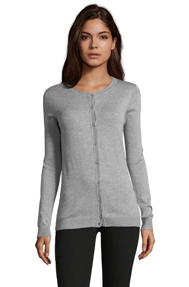 Sols Ženski džemper na kopčanje Griffin Grey veličina L 01716