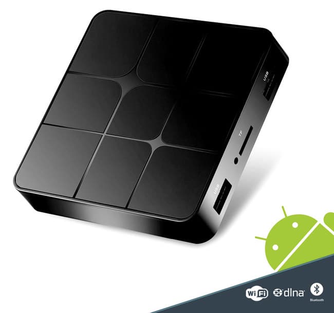 Digitalni Android Smart TV BOX TX96MAX 2GB RAM 16GB ROM Bluetooth