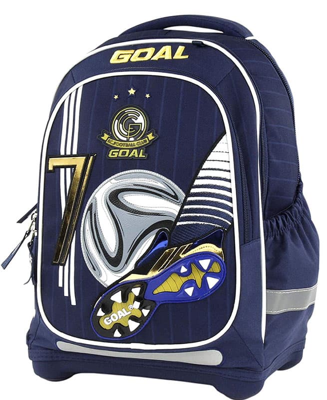 TARGET Superlight - Ranac za školu FOOTBALL BLUE 17229