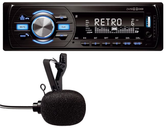 Auto radio USB MP3 SD Bluetooth sa Handsfree funkcijom SAL VB4000