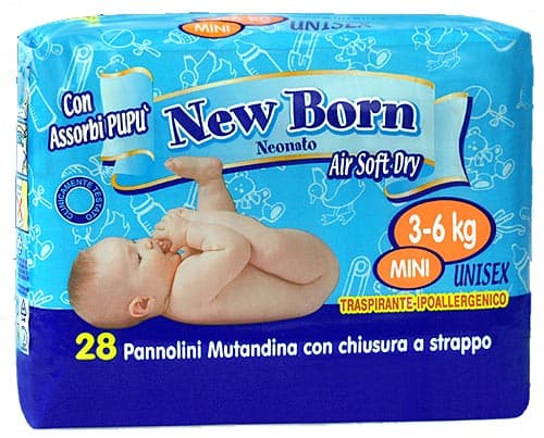 Dečije Pelene NewBorn 3-6 kg