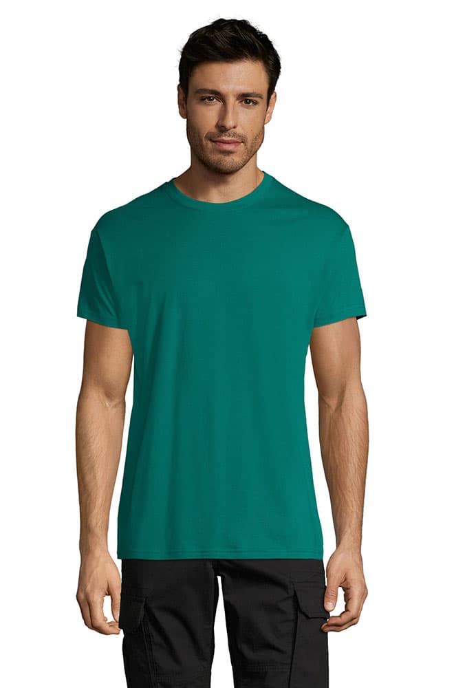 Sols Muška pamučna majica Regent Emerald veličina L 11380