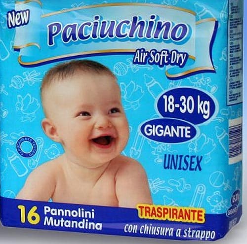 Dečije Pelene Paciuchino 18-30 kg