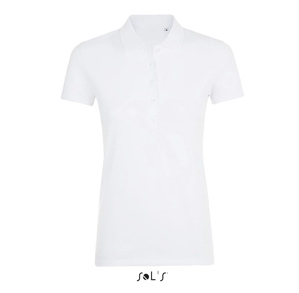 Sols Ženska majca sa kragnom Phoenix White veličina S Sols 01709