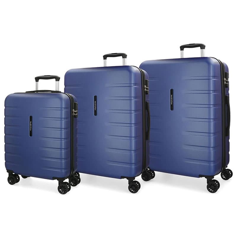 Koferi Movom Turbo Blue Set 55cm-69cm-79cm 58294