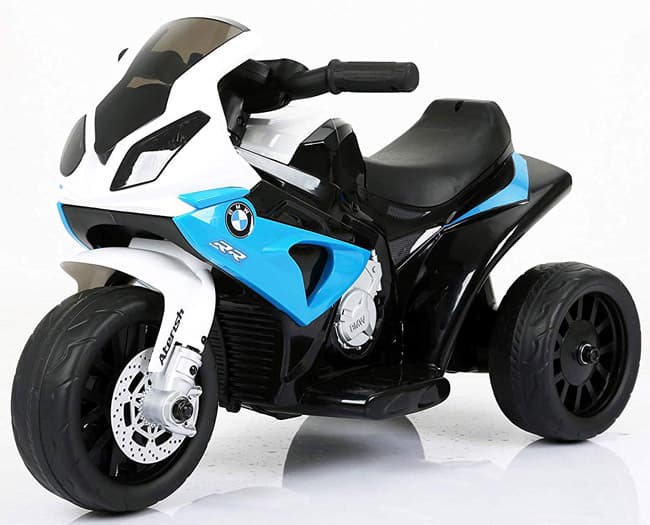 Dečiji motor na akumulator BMW 1000 Belo-plavi