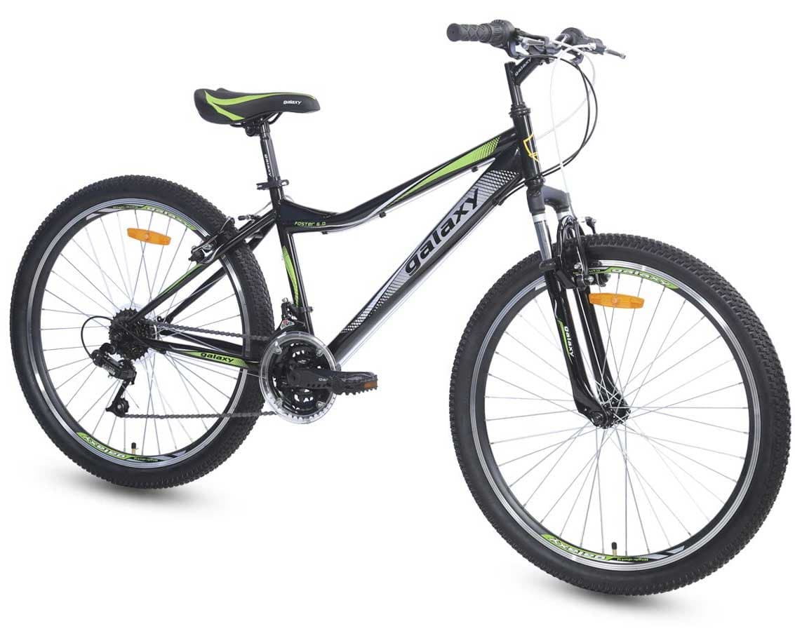 Muški bicikl Foster 6.0 26/18 crna/zelena