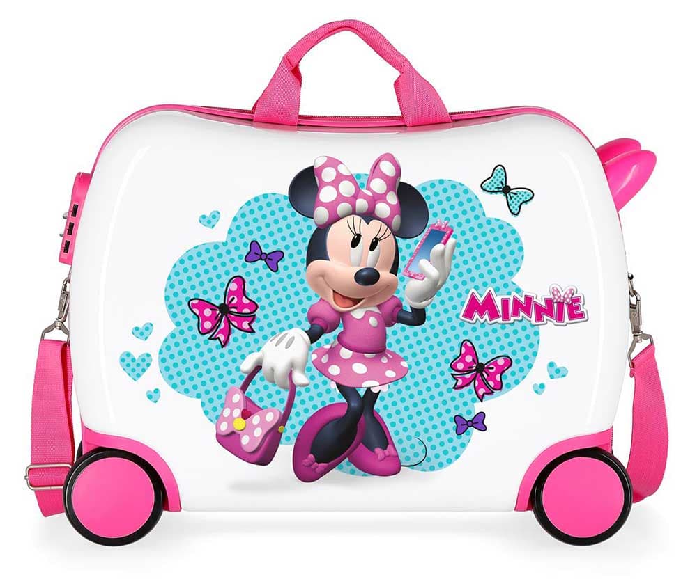 Disney Dečji ABS kofer za vožnju Minnie Good Mood 46499
