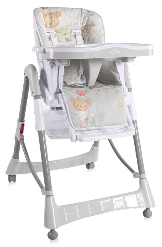 LORELLI Stolica za hranjenje PRIMO White Bear Party