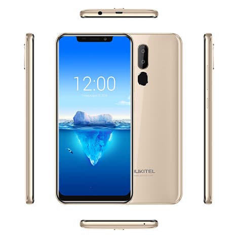 Mobilni telefon Oukitel C12 Pro Gold 16GB 2GB