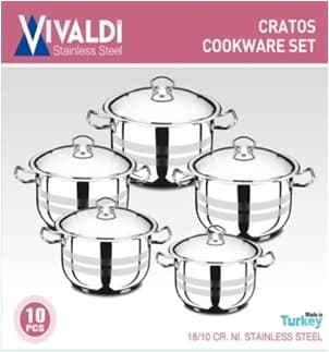 Set posuđa VIVALDI Cratos 10 delova