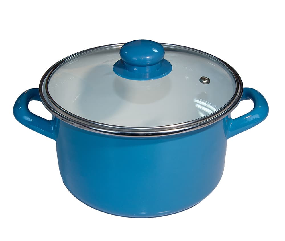 Emajlirana šerpa Texell sa poklopcem TSE-268 4.6L