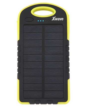 Xwave Powerbank Eksterna baterija 6000mAh Camp L 60 Yellow Sa mogućnošću solarnog punjenja