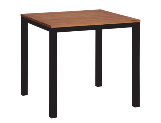 Baštenski sto Mediteraneo 80x80 crni