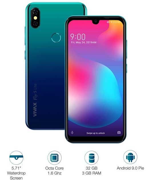Mobilni telefon Vivax Fly5 Lite Polar Blue 3/32GB
