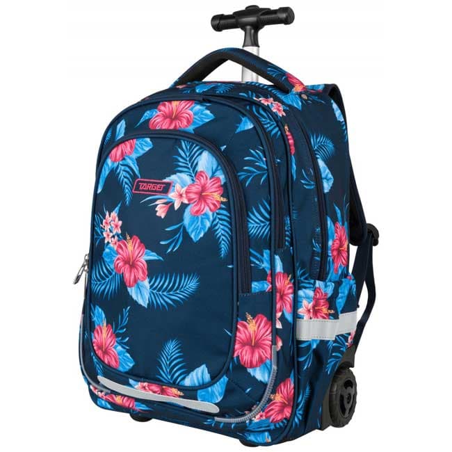 Target Trolley Ranac sa točkićima Floral Blue 21947