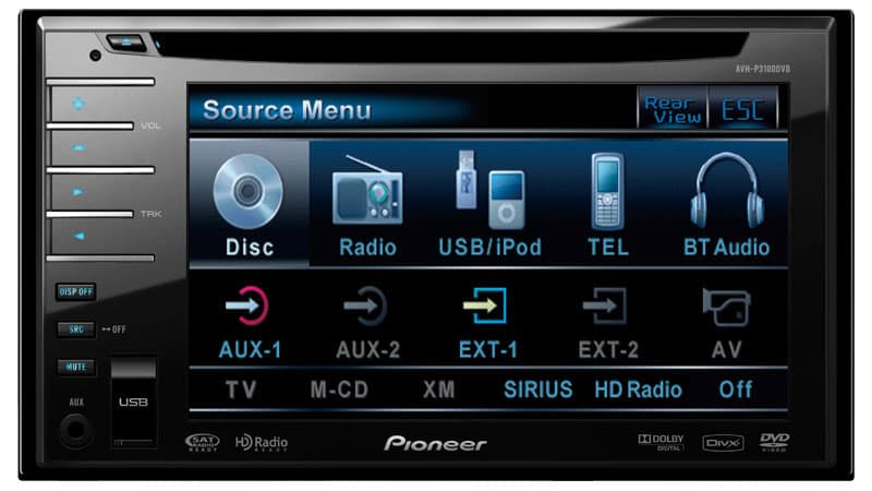PIONEER AVH-P3100DVD Auto DVD player sa USB portom