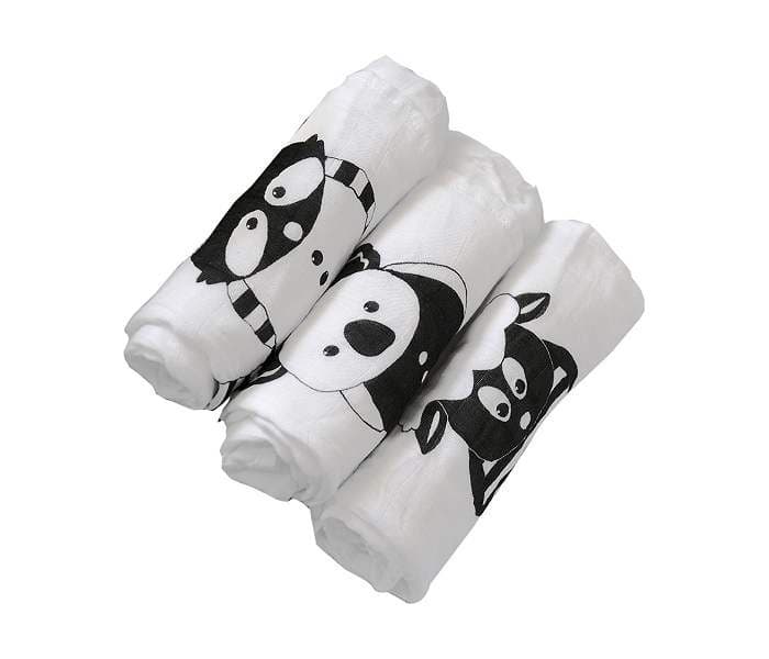 SMART TRIKE Muslin pelena 80x80cm PRIJATELJI 3kom 350121