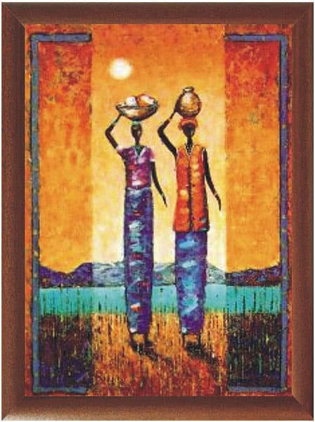 African beauty 35x50