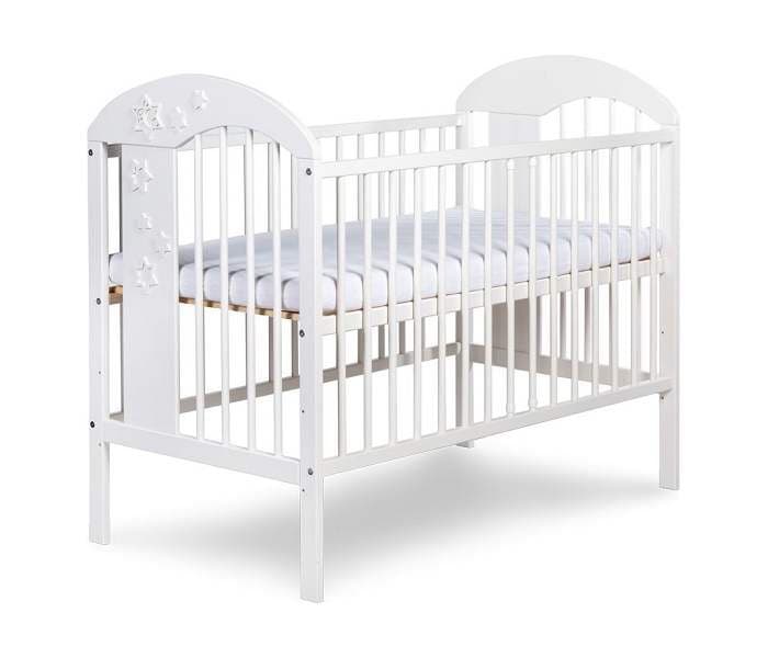 KLUPS Krevetac za bebe RADEK VII White 25-41040