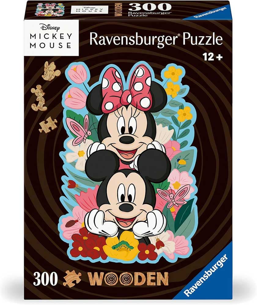 Drvene puzzle slagalica 300 delova Disney Mickey and Minnie Ravensburger 12000762