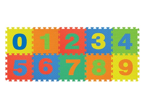 Podne puzzle Brojevi 10 komada 320x320 mm