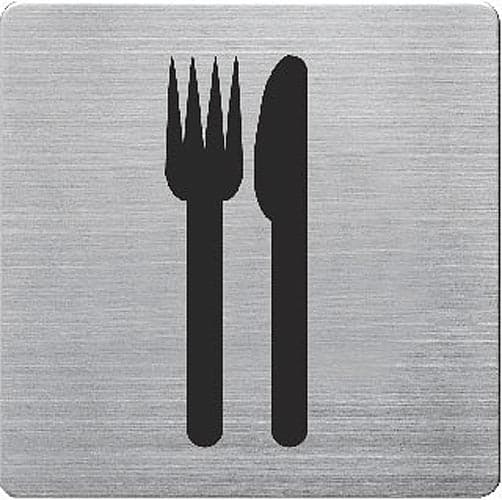 Aluminijumski Piktogram Za Restoran Alco