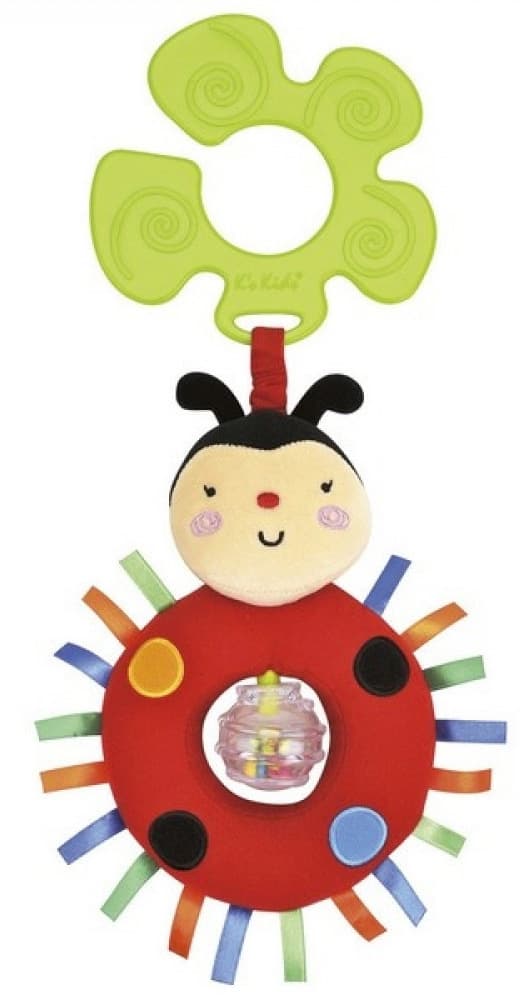KS KIDS Igračka za kolica BUBAMARA - Funky Stroller Pals - Rattling Ladybug - KA10570