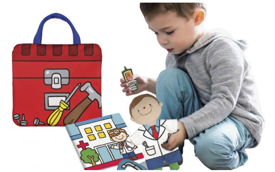 KSKIDS Set DOKTOR I INŽENJER - Role Play Doll Sets - Doctor and Engineer - KA10779