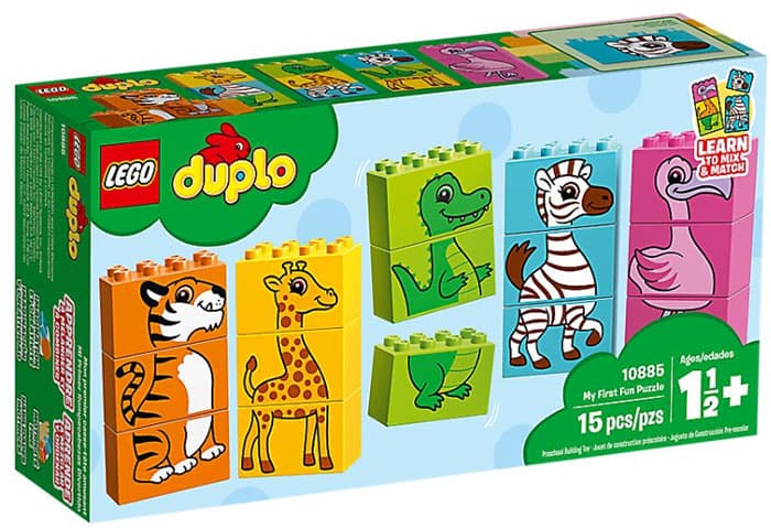 LEGO® DUPLO® Kocke - Moje prve kockice za slaganje 10885
