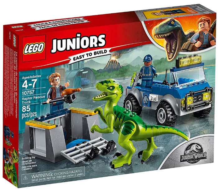 LEGO® Juniors Kocke - Jurassic World - Dinosaurusi - Spašavanje raptora 10757
