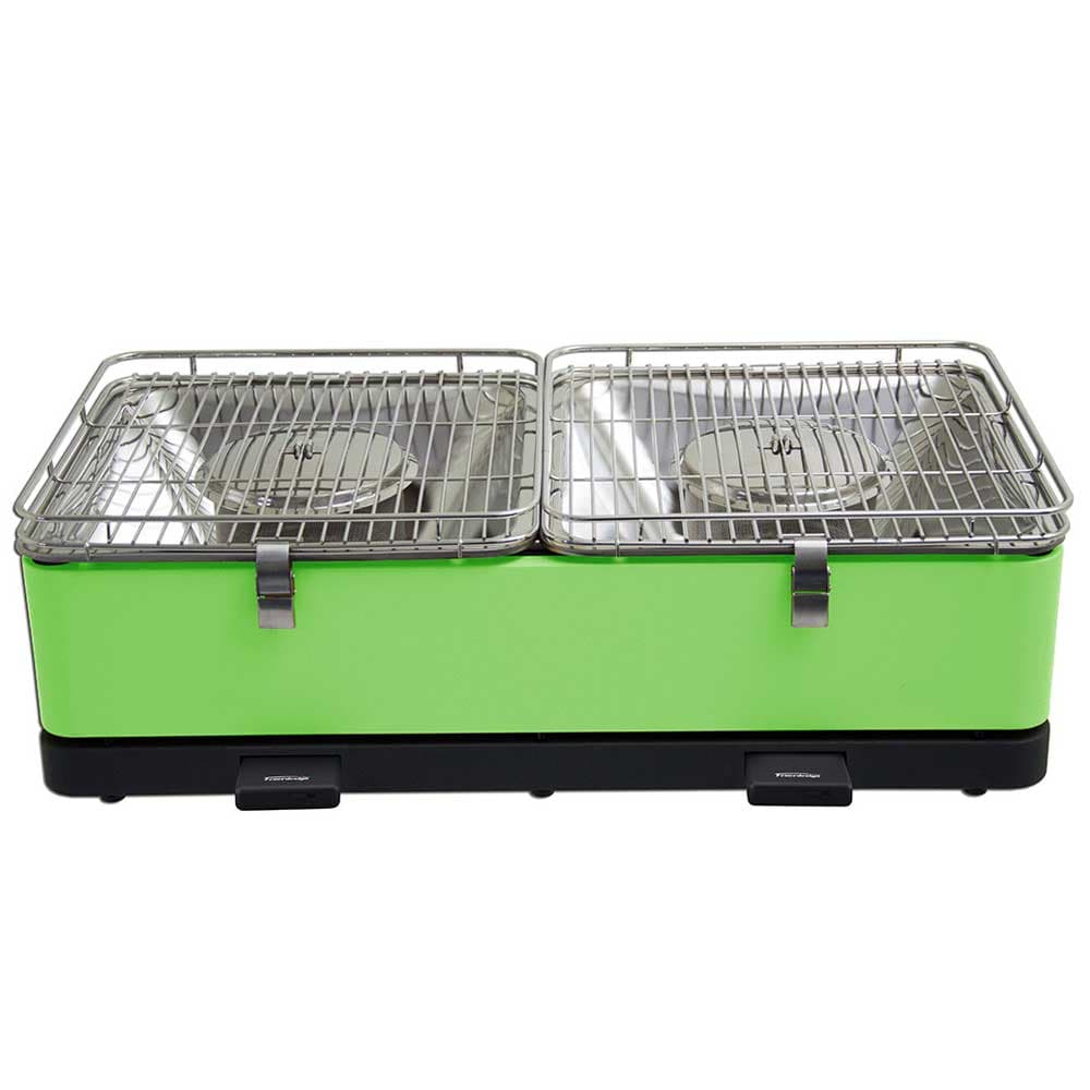 Feuerdesign Stoni roštilj na ćumur SANTORIN zeleni