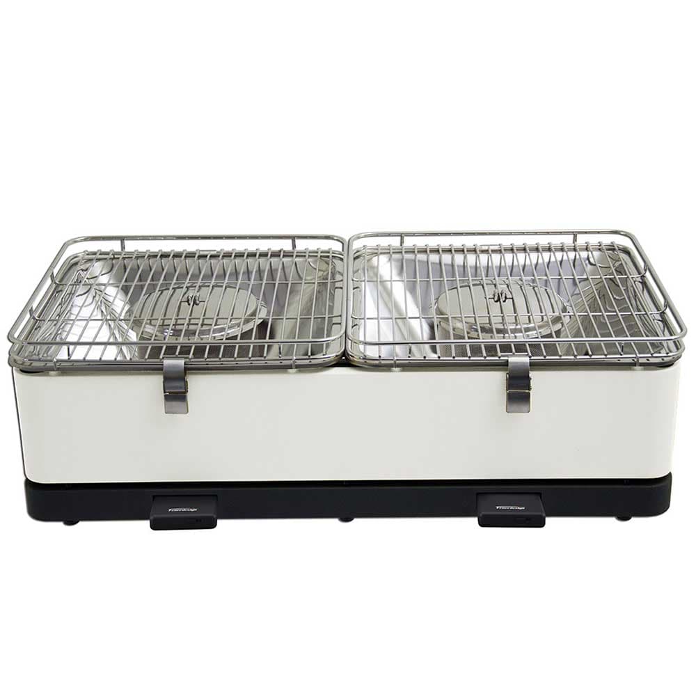 Feuerdesign Stoni roštilj na ćumur SANTORIN beli