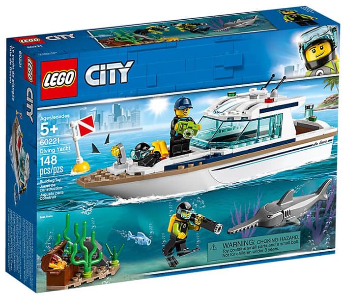 LEGO® City Kocke Ronilačka jahta 60221