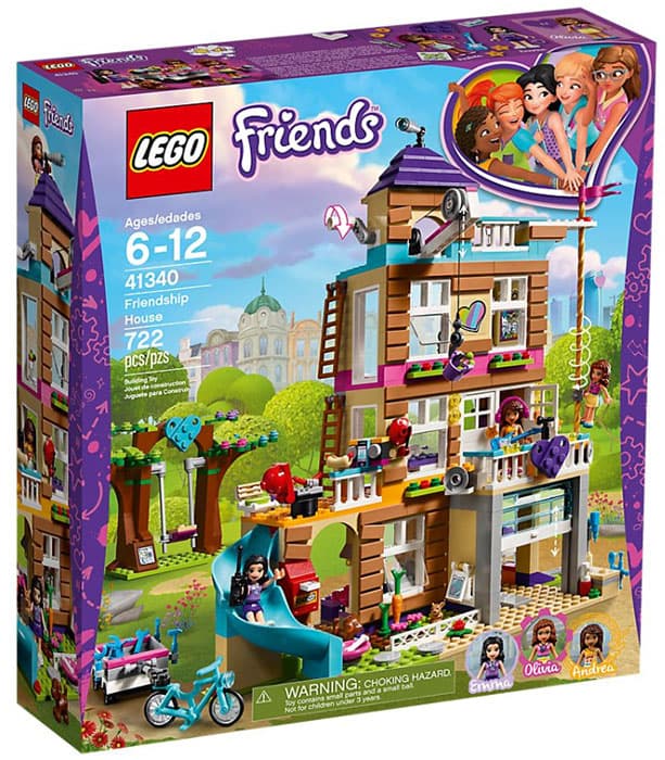 LEGO® FRIENDS Kocke - Kuća prijateljstva 41340