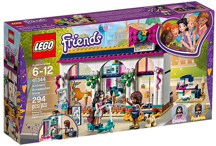 LEGO® FRIENDS Kocke - Andreina prodavnica modnih dodataka 41344