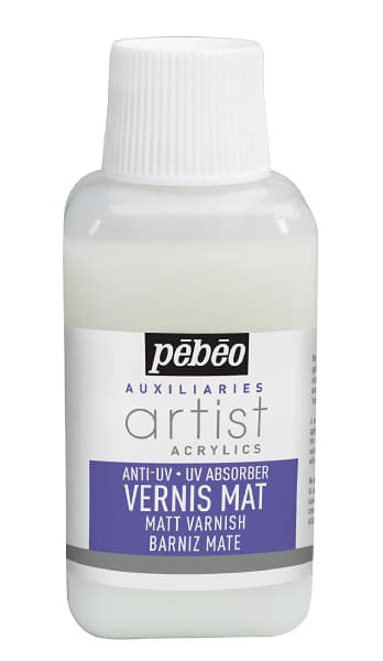PEBEO Artist Acrylics Auxiliaries Anti UV - Matt Varnish - Akrilni lak 250ml mat 661926