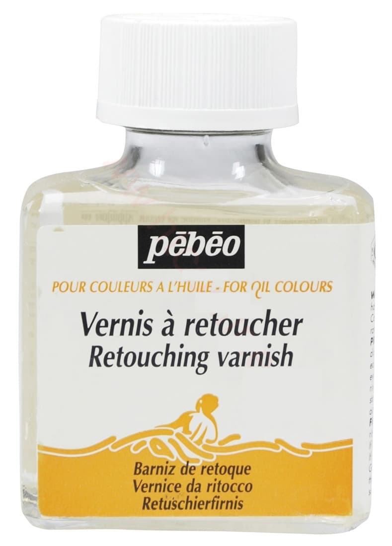 PEBEO Oil Colours Auxiliaries - Retouching Varnish - Retuš lak 75ml 661948