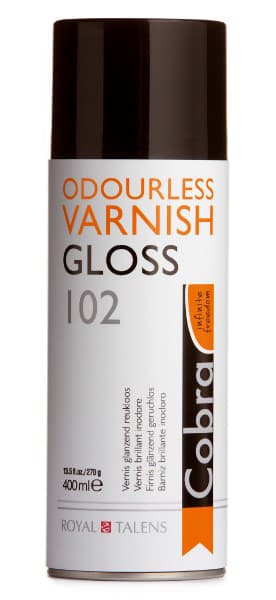TALENS Cobra Odourless Varnish Glossy 102 - Sjajni lak 400ml u spreju 688085