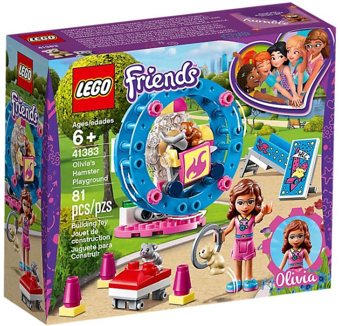 LEGO® FRIENDS Kocke - Olivija - Igralište za hrčka 41383