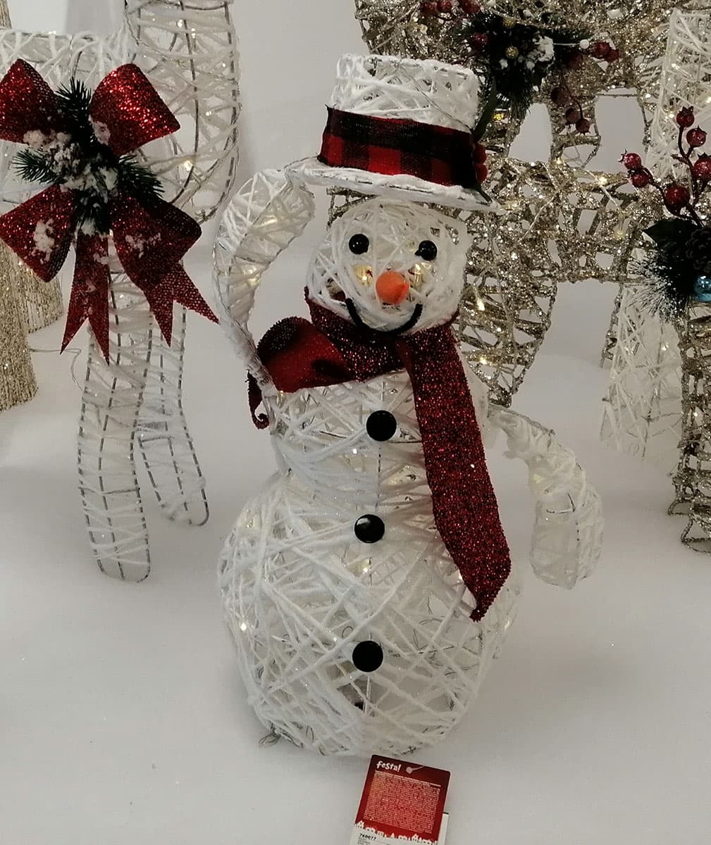 LED Svetleći Sneško Holwy 50 cm